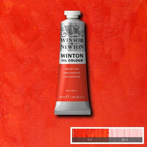 _0151_094376910575-WN-WINTON-OIL-COLOUR-TUBE-37ML-SCARLET-LAKE