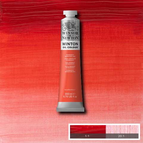 _0159_094376910698-WN-WINTON-OIL-COLOUR-TUBE-200ML-PERMANENT-GERANIUM-LAKE