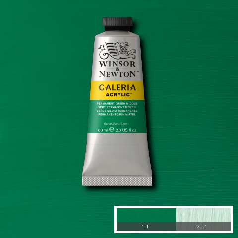 094376914009-WN-GALERIA-ACRYLIC-TUBE-60ML-PERMANENT-GREEN-MID