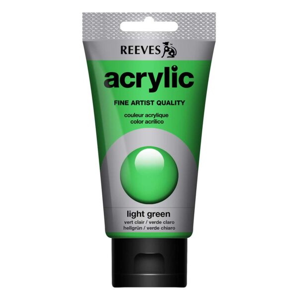 Reeves-ACRYLIC-75ML-LIGHT-GREEN