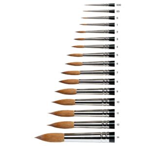 Winsor & Newton Séria 7 Kolinsky Soboľ štetce