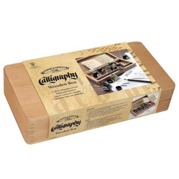 094376970661-W&N-CALLIGRAPHY-INKS-CALLIGRAPHY-WOODEN-BOX