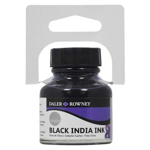 Daler-Rowney tuš Simply Black india