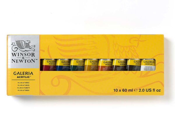 GALERIA-ACRYLIC-TUBE-SET-10X60ML-2190517-5012572010061