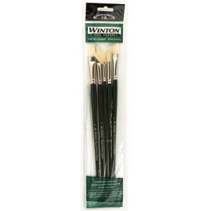 Winsor & Newton Winton pre olejové farby súprava štetcov